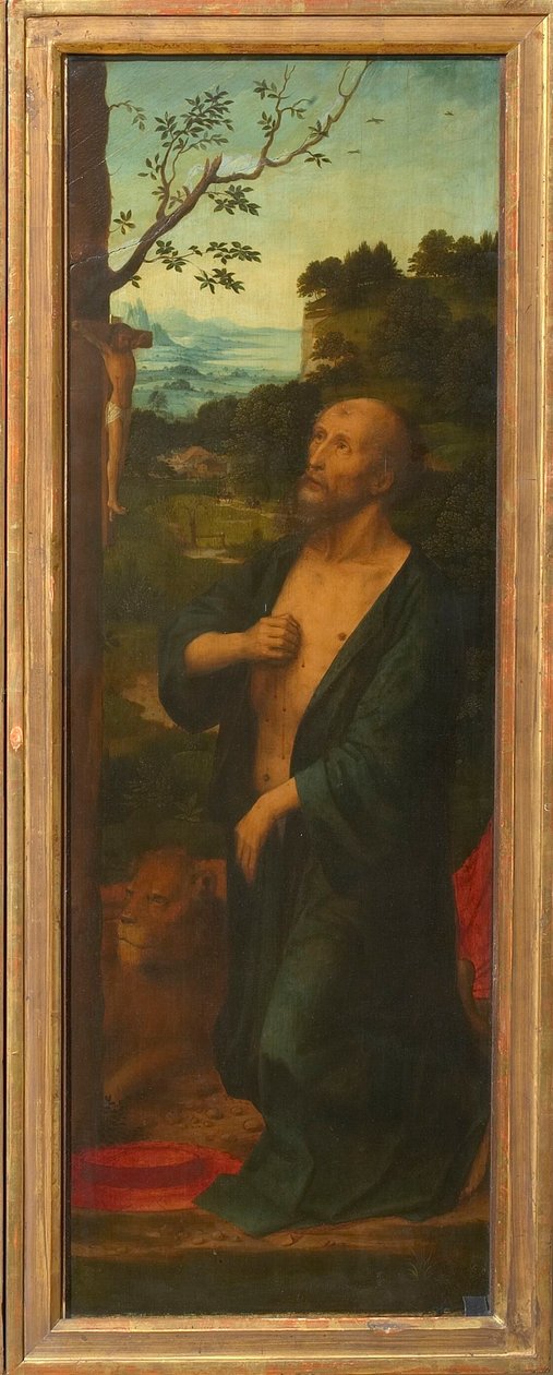 Üç parçalı Aziz Jerome Kanadı, 1530