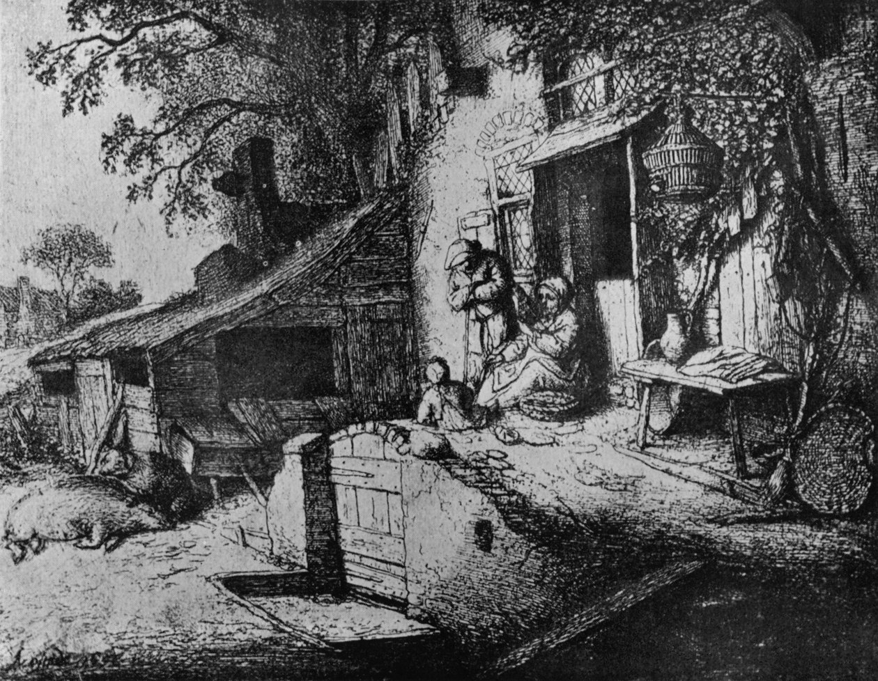 Dönen Kadın, 1652 by Adriaen Jansz. van Ostade