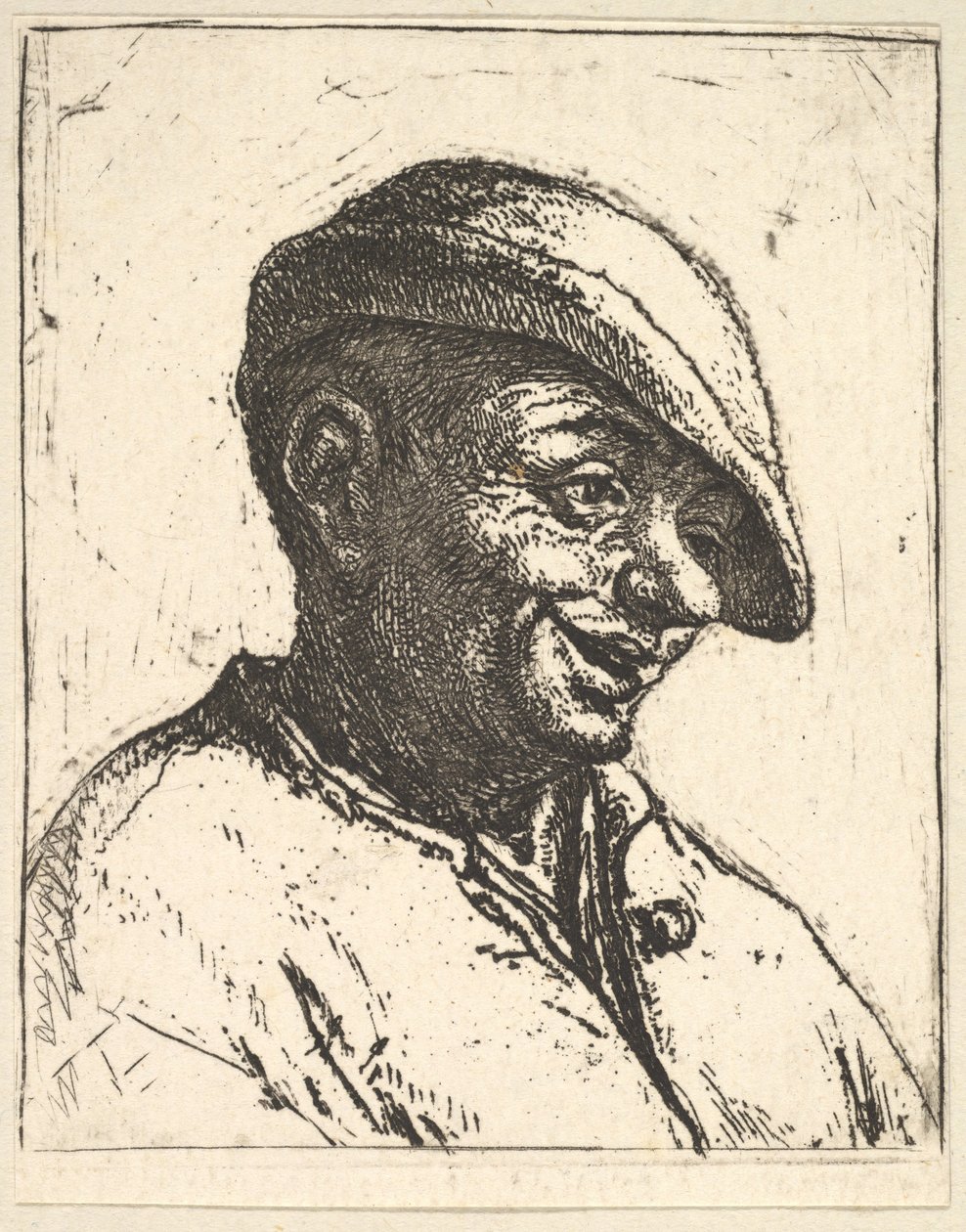 Gülen Köylü, 1610-85. by Adriaen Jansz. van Ostade