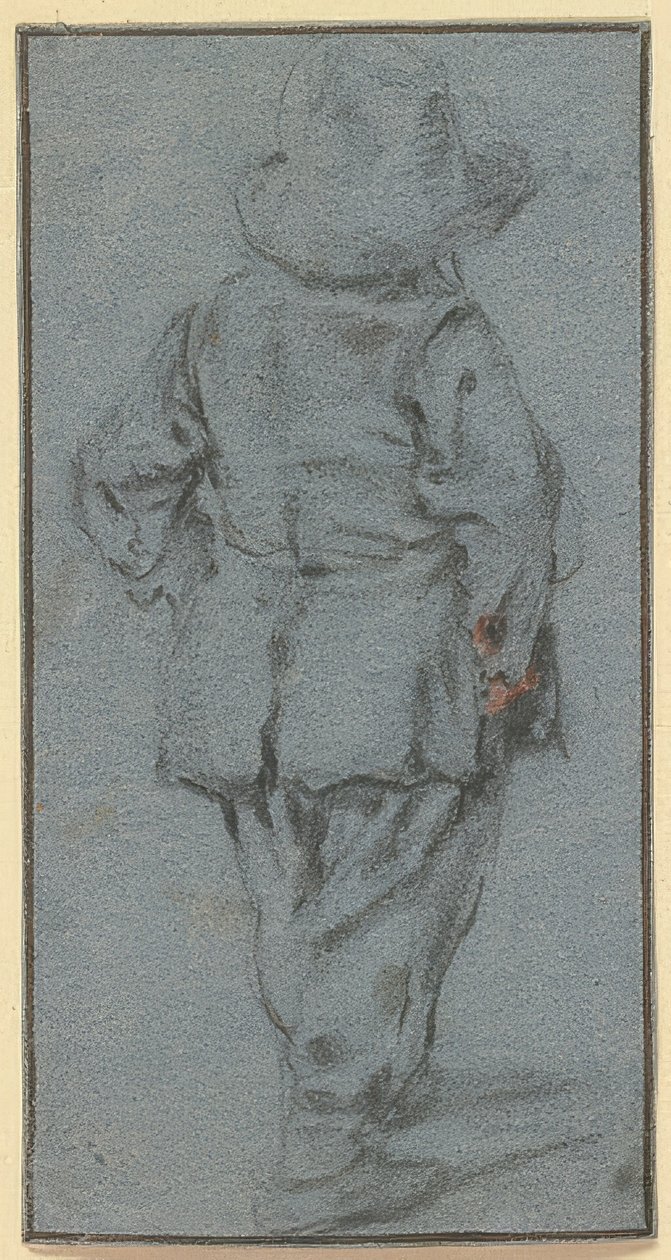 Arkadan duran çocuk by Adriaen Jansz. van Ostade