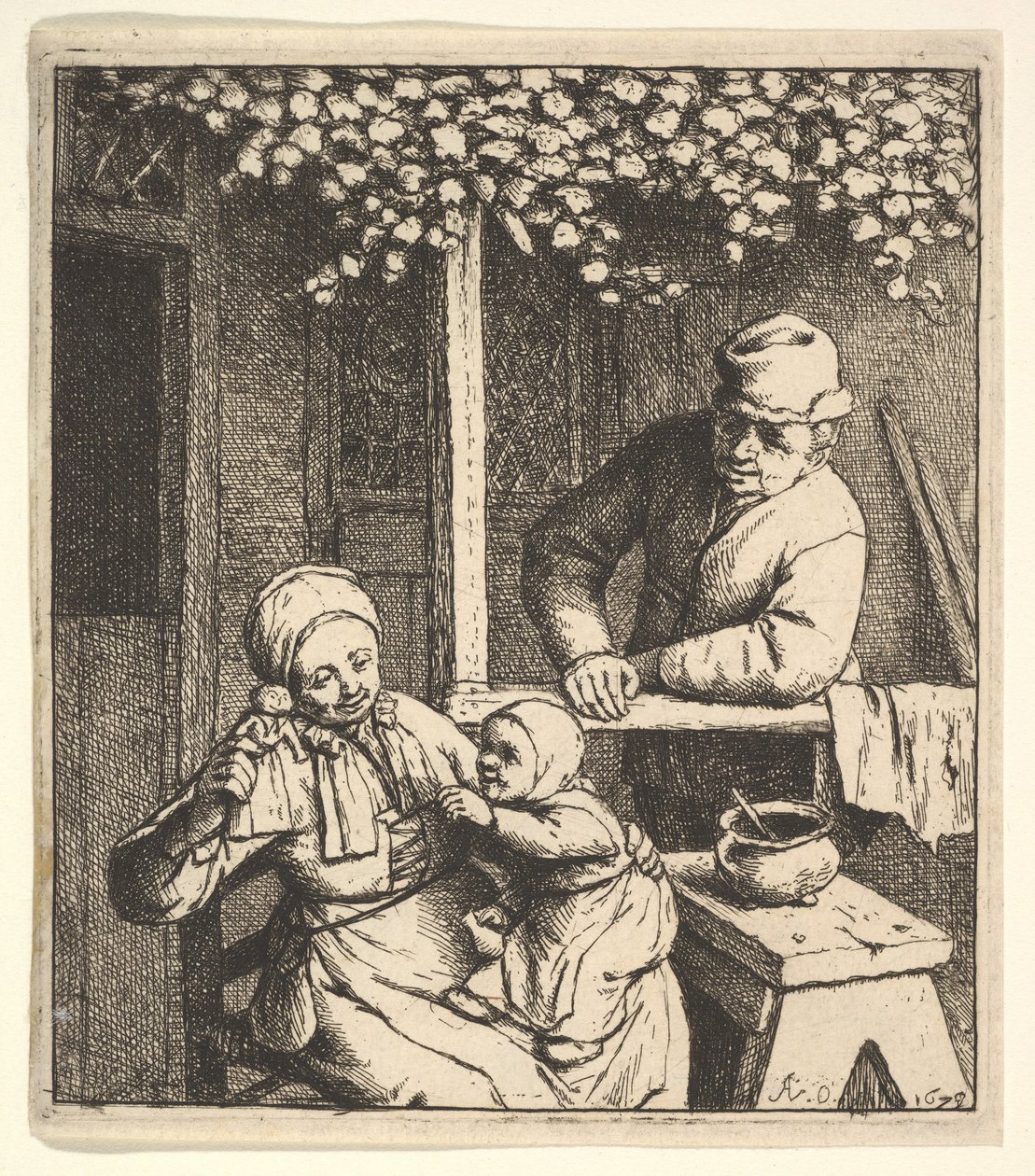 Oyuncak Bebek, 1610-85. by Adriaen Jansz. van Ostade