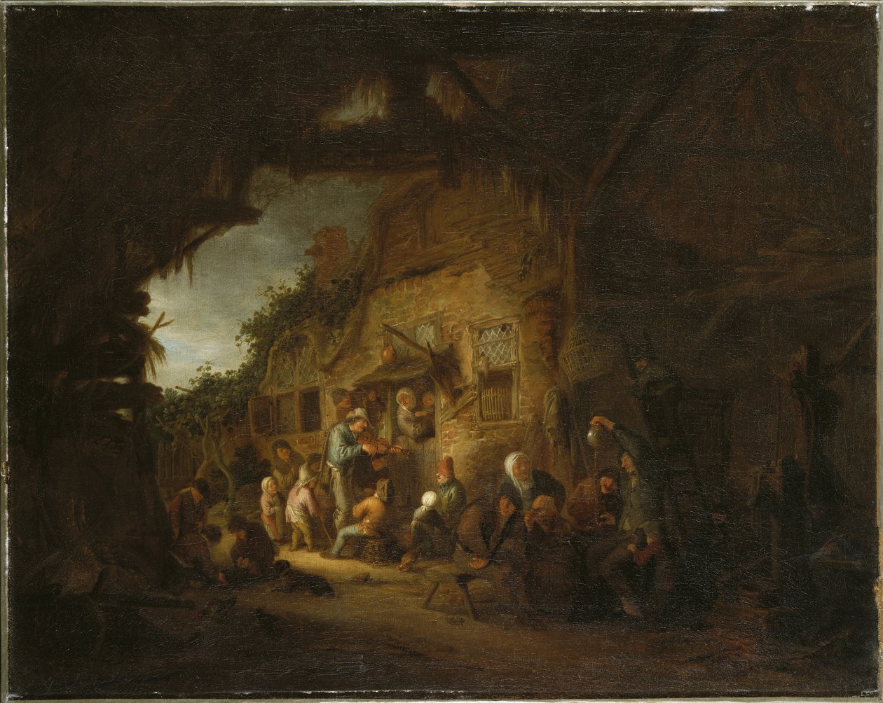 Eski Kemancı, 1641 by Adriaen Jansz. van Ostade