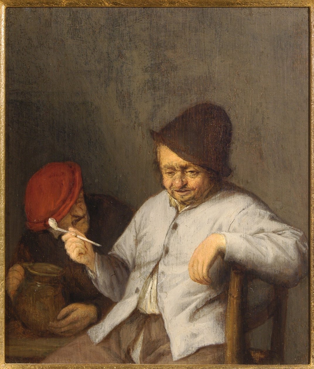 Sigara İçen ve İçen, c.1650 by Adriaen Jansz. van Ostade