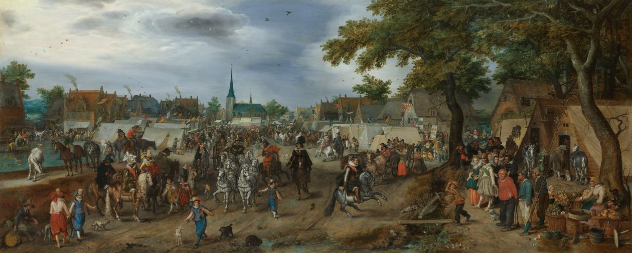 Prens Maurice ve Frederick Henry, Valkenburg At Fuarı