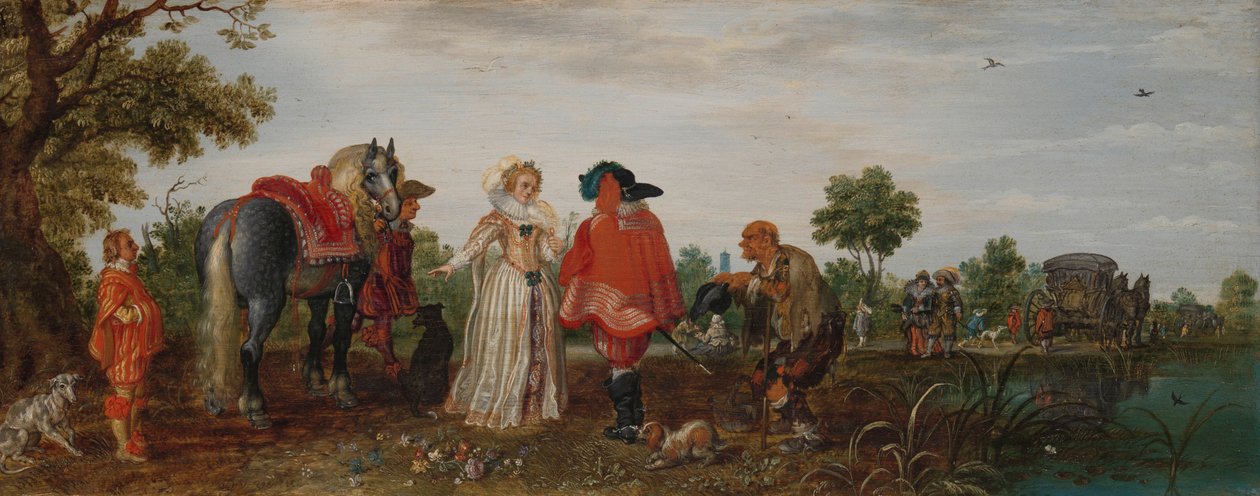 Bahar by Adriaen Pietersz van de Venne