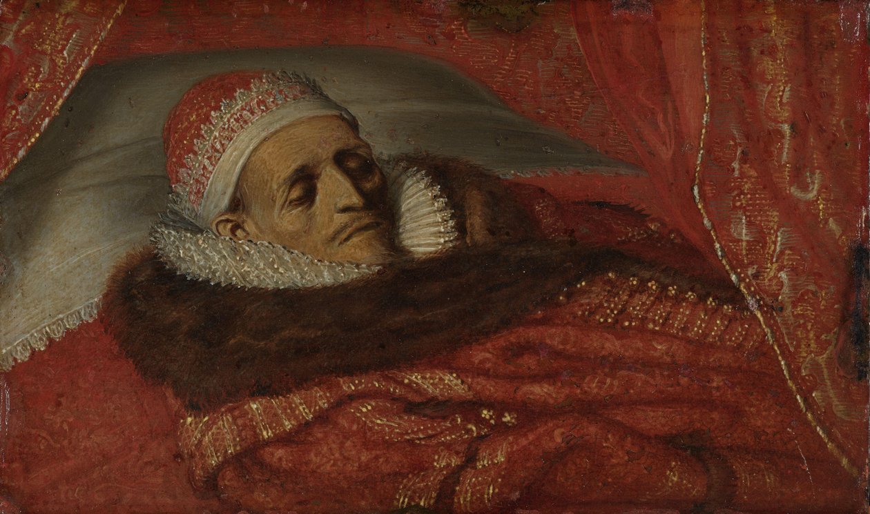 Stadtholder Prens Maurice Devlette Yatarken Maurits (1567-1625), Orange Prensi, Devlette Yatarken, 1625 by Adriaen Pietersz van de Venne