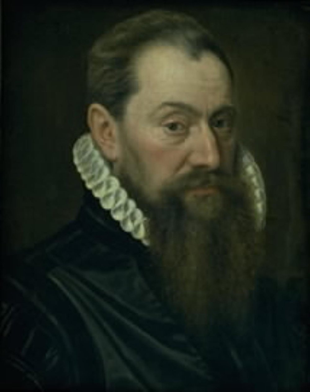 Bir Adamın Portresi by Adriaen Thomasz. Key