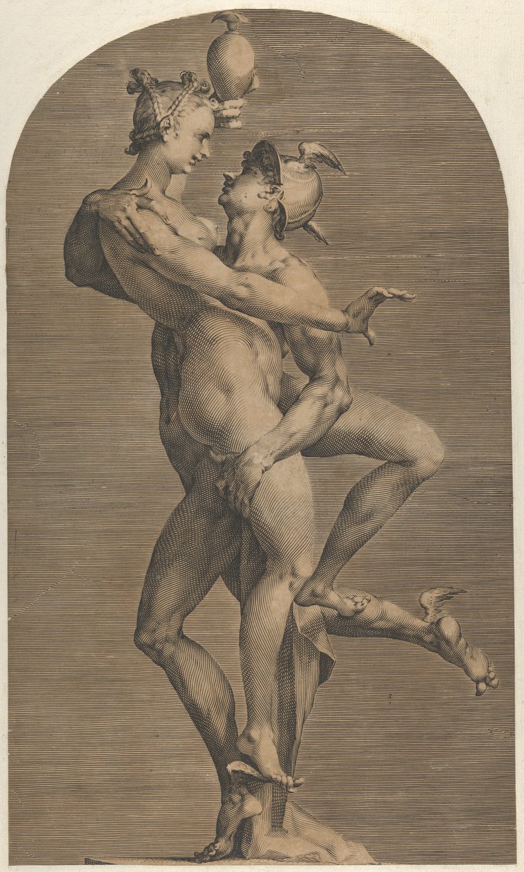 Cıva Kaçıran Ruh, ca. 1620. by Adriaen de Vries