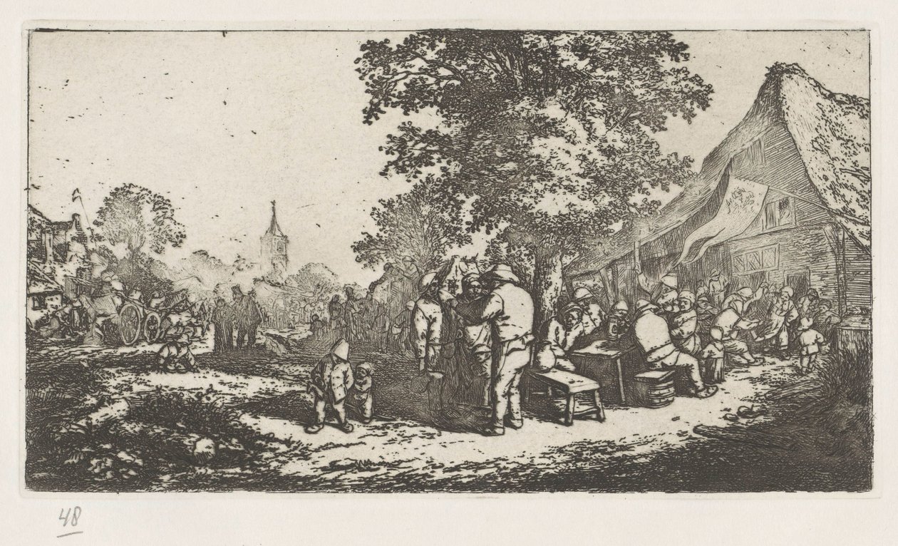 Börenkermis by Adriaen van Ostade