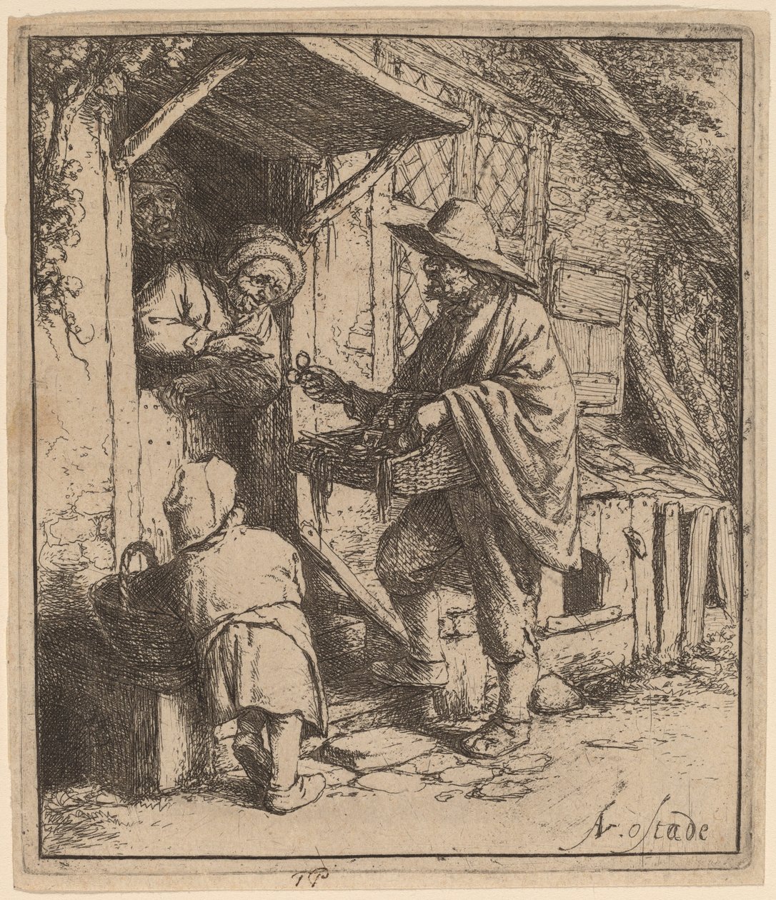 Gözlük Seyyar by Adriaen van Ostade