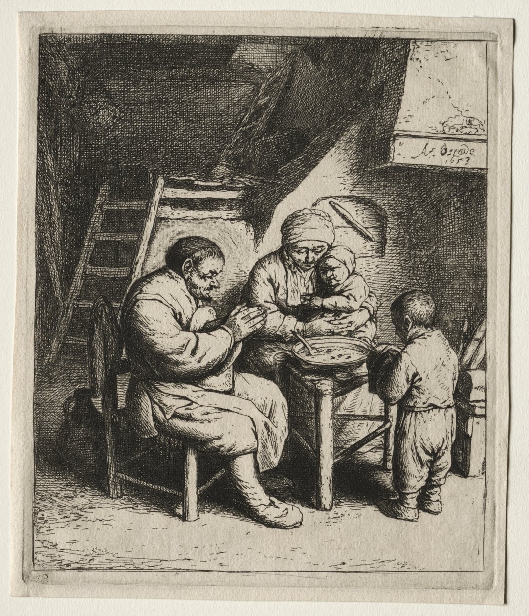 Grace demek by Adriaen van Ostade