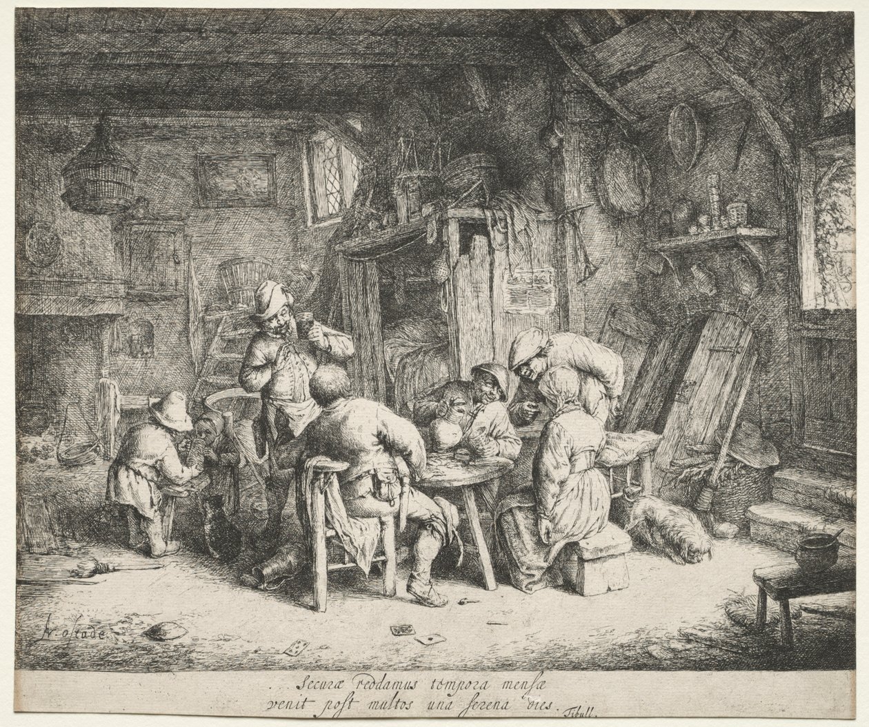 Kahvaltı by Adriaen van Ostade