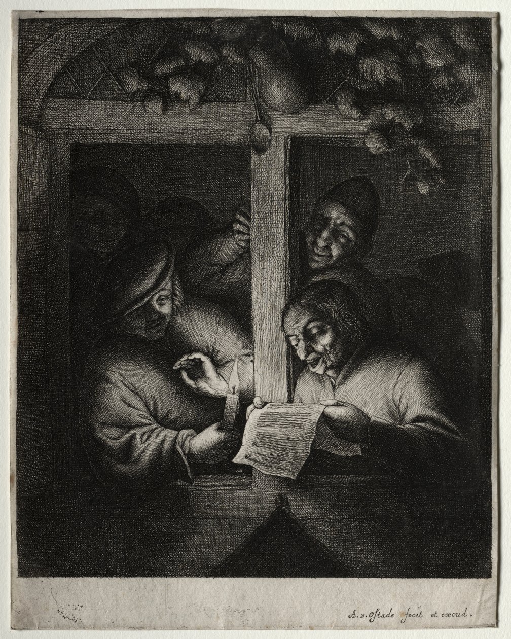 Carol Şarkıcılar by Adriaen van Ostade