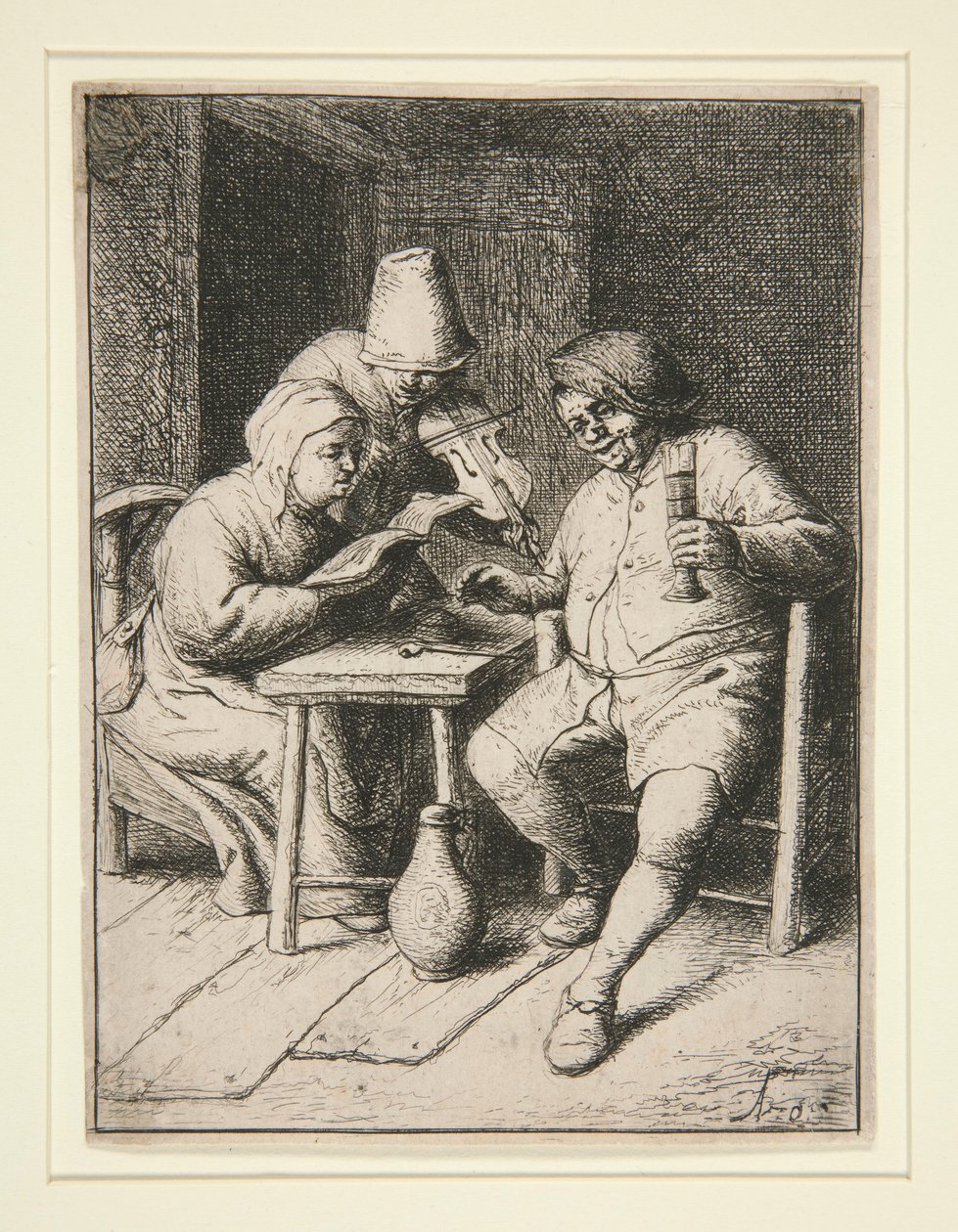 Konser by Adriaen van Ostade