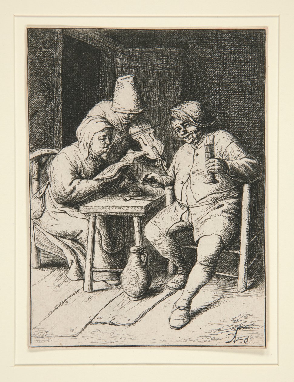 Konser by Adriaen van Ostade