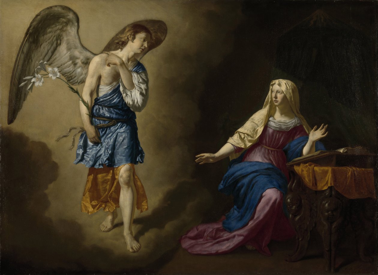 Müjde, 1667 by Adriaen van de Velde