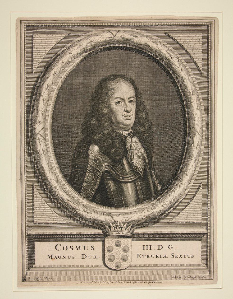 Cosimo III (31 portreden 1) by Adrian Haelwegh