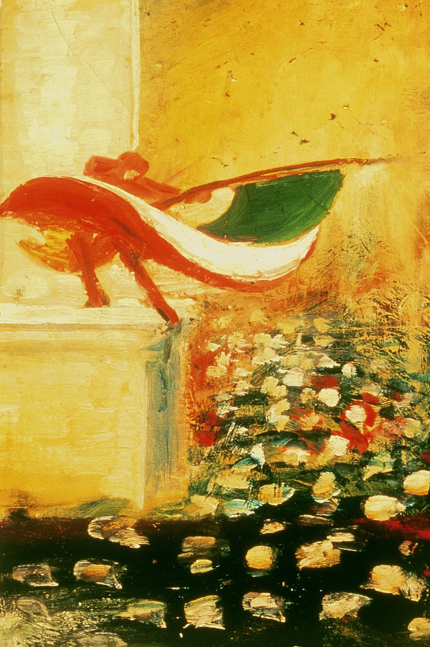 Müdahale, 1915 (kart üzerinde yağlı boya) by Adriana Bisi Fabbri