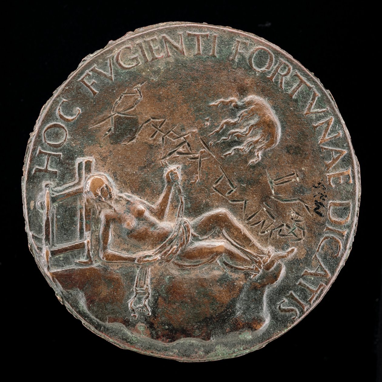 Dizgin Tutan Kadın Figür [ters], muhtemelen 1502