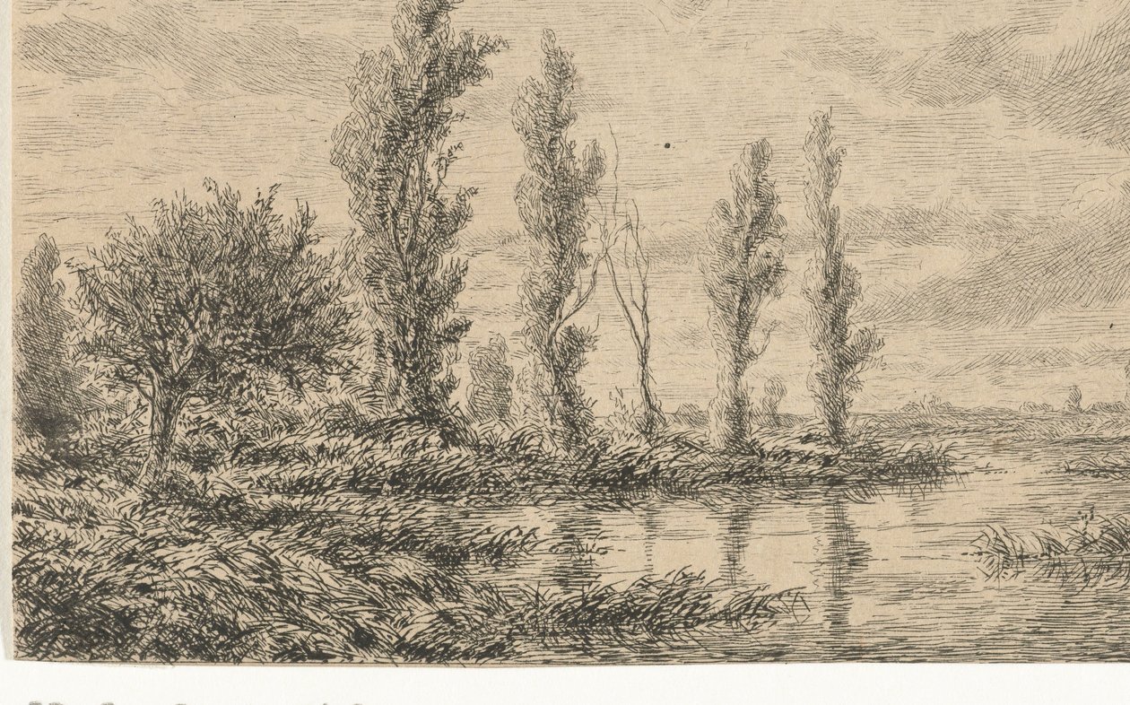 nehir manzarası by Adrianus van Everdingen