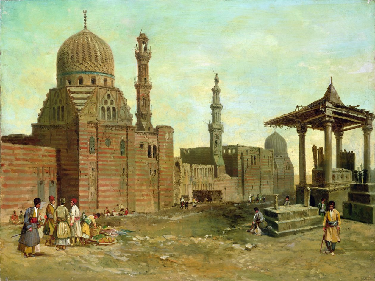 Camiler ve Minareler by Adrien Dauzats