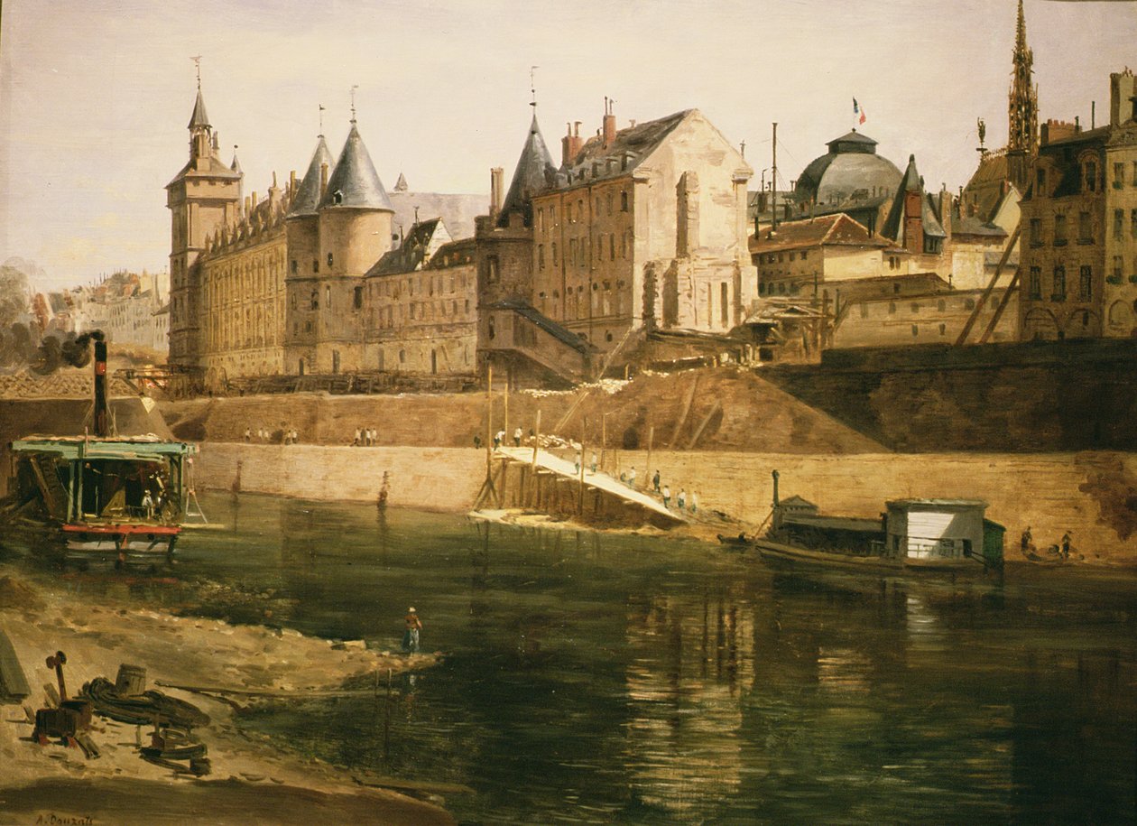 Palais de Justice, Conciergerie ve Tour de l