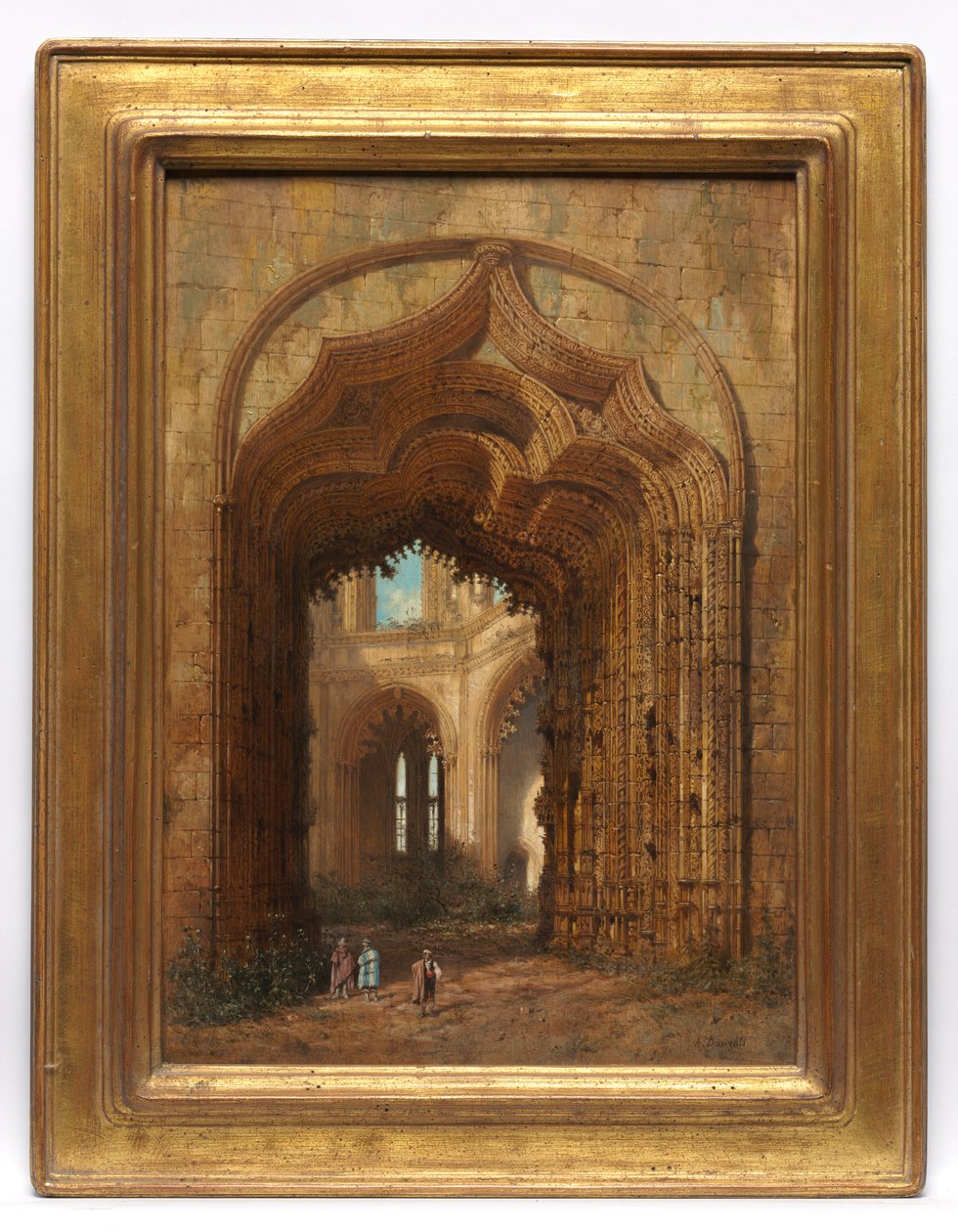 harap kilise by Adrien Dauzats