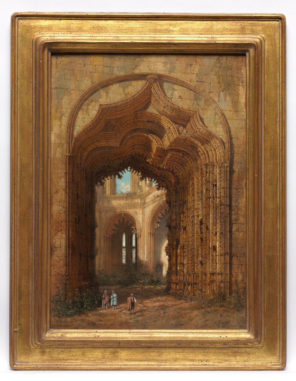 Harap Kilise, c. 1840. by Adrien Dauzats