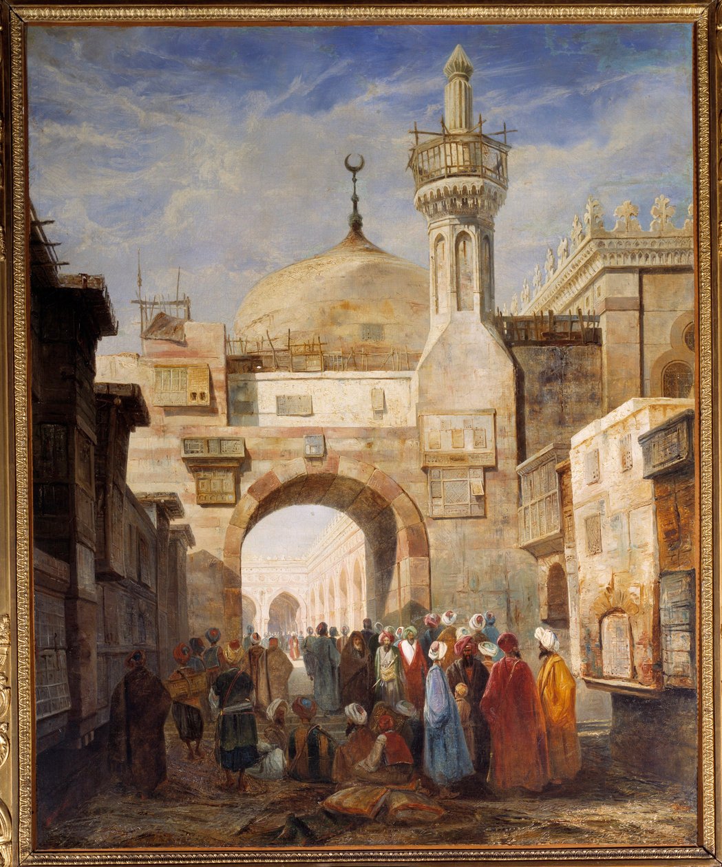 Adrien Dauzats (1804-1868) 19. yüzyıl Blois, Güzel Sanatlar Müzesi tarafından Kahire