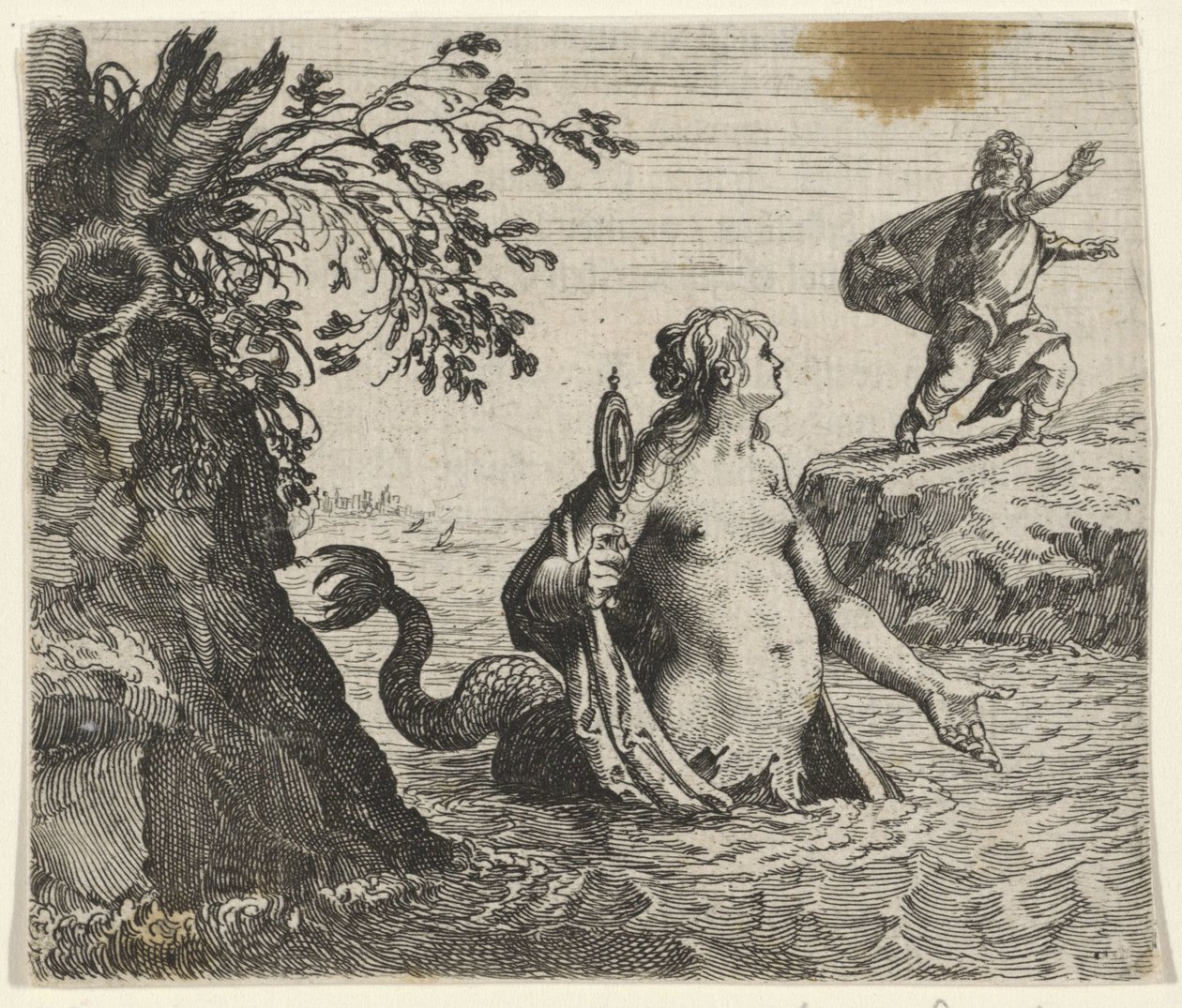deniz kızı masalı by Egidius  Sadeler (II)