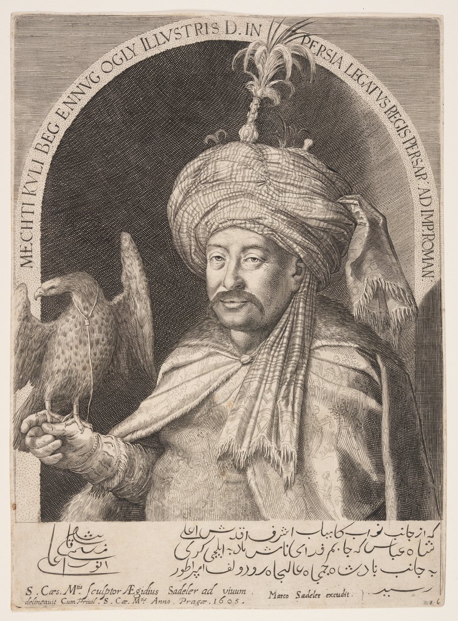 Mechti Kuli Beg (Mehdi Quli Beg), Prag