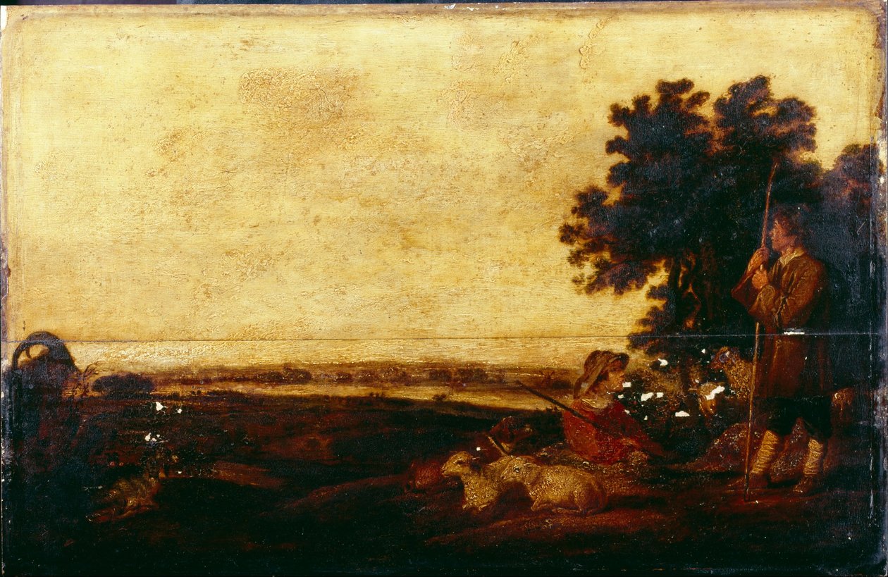 Çobanlarla Manzara by Aelbert Cuyp