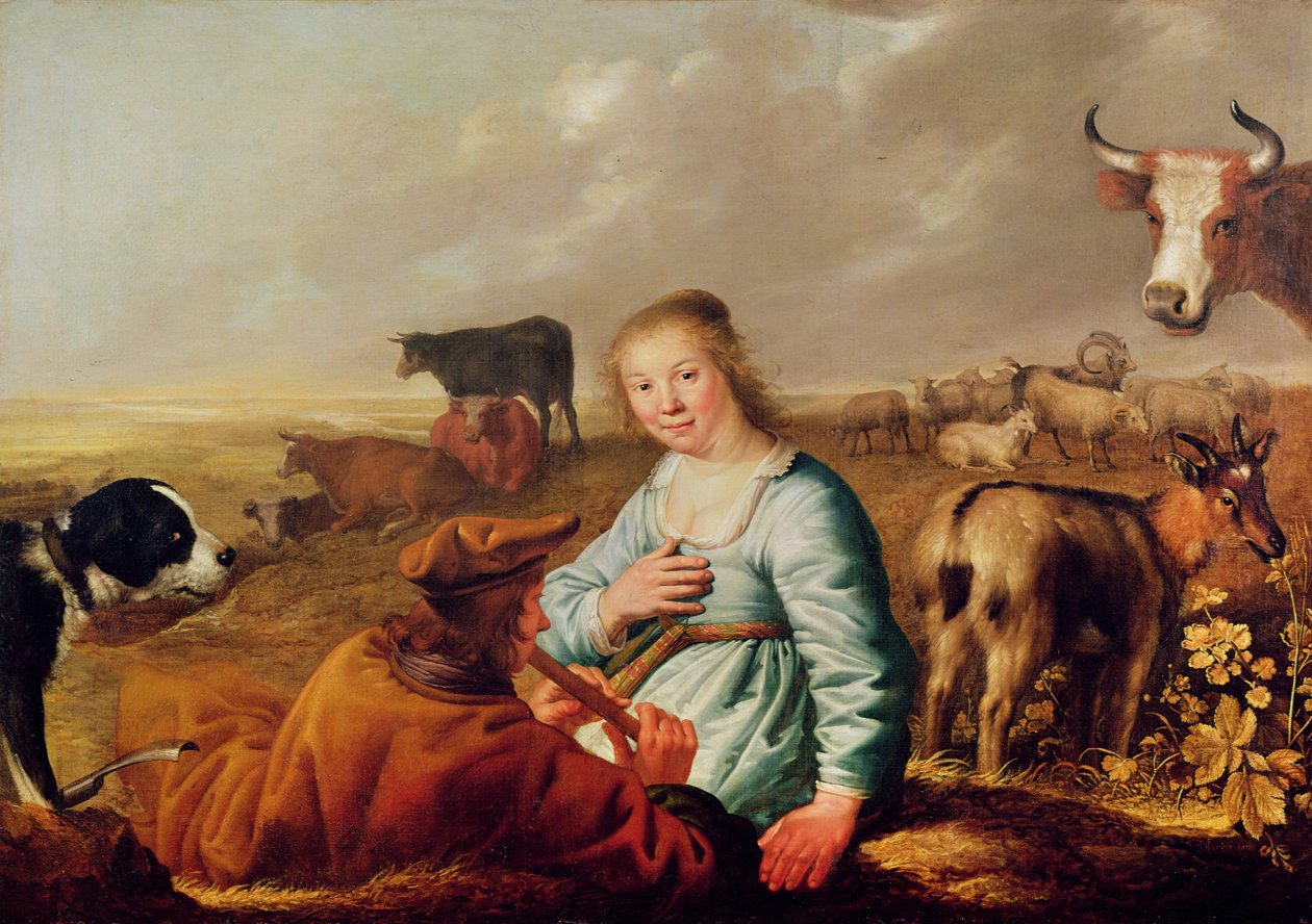 Pastoral Scene  by Aelbert Cuyp