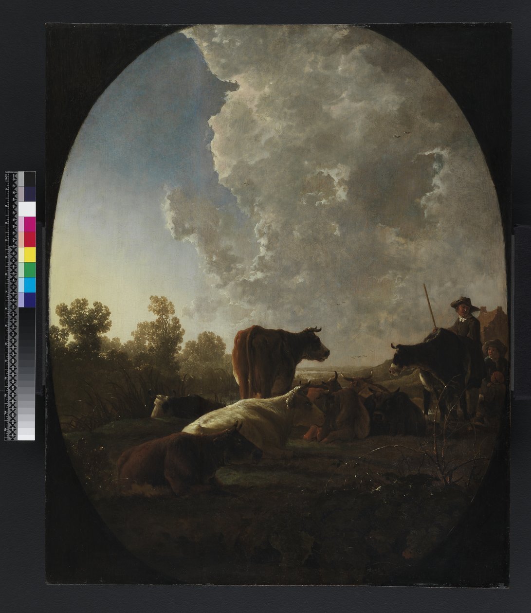 Yağmurdan Sonra Gün Batımı, c.1648-52 by Aelbert Cuyp
