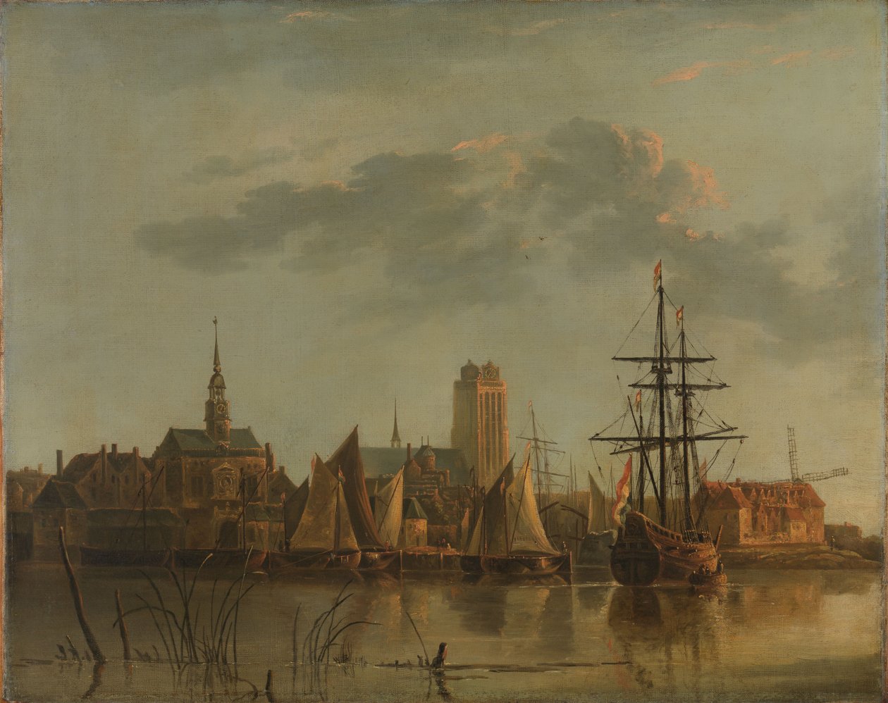 Gün Batımında Dordrecht