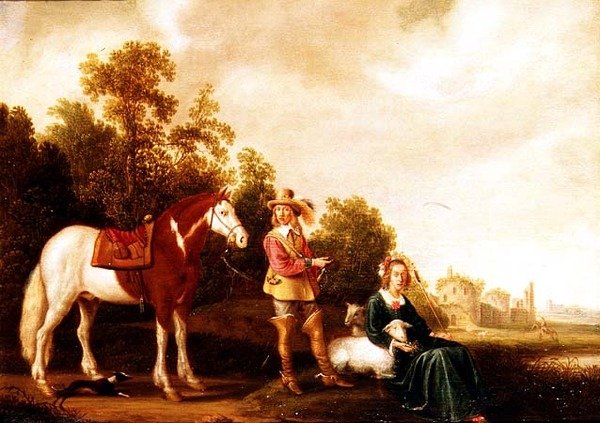 Granida ve Daifilo by Aelbert (school of) Cuyp