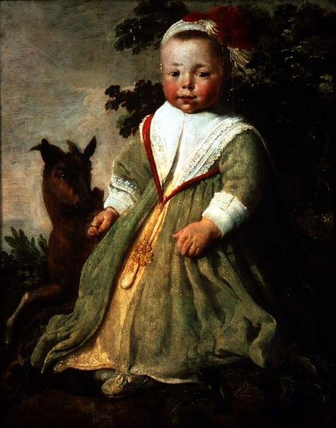 İki Yaşındaki Bir Çocuğun Portresi, 1642 by Aelbert Cuyp