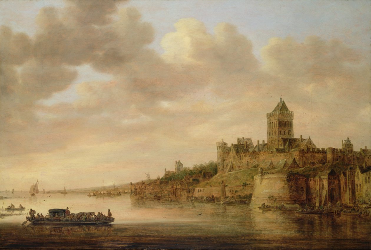 Nijmegen'deki Valkhof, 1650 by Aelbert Cuyp