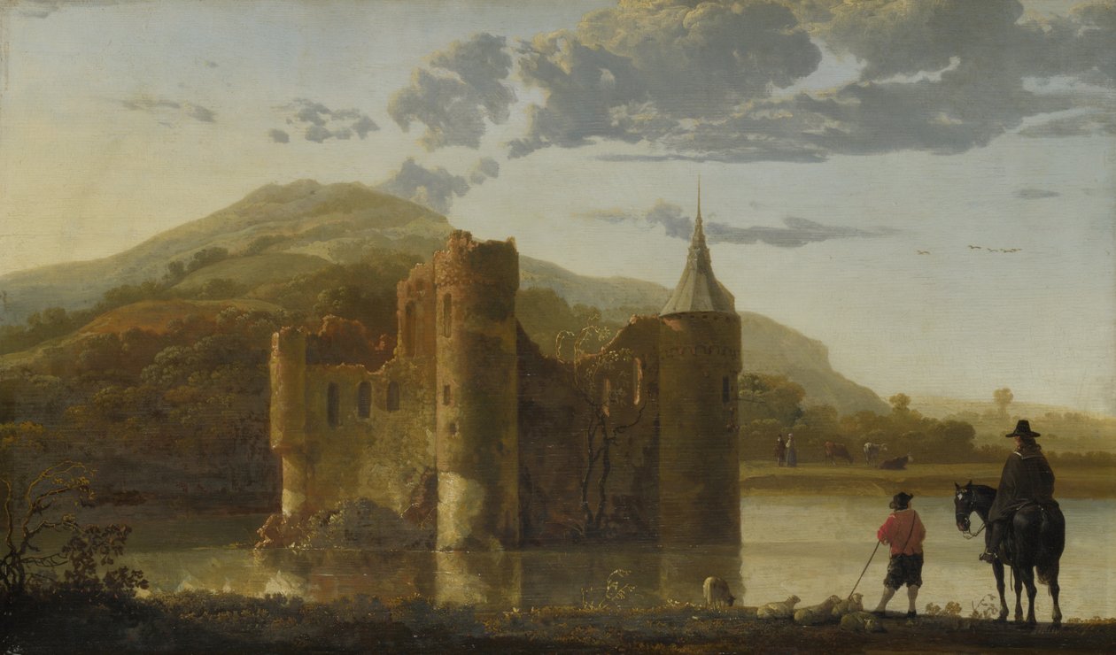 Ubbergen Kalesi, c. 1655 by Aelbert Cuyp