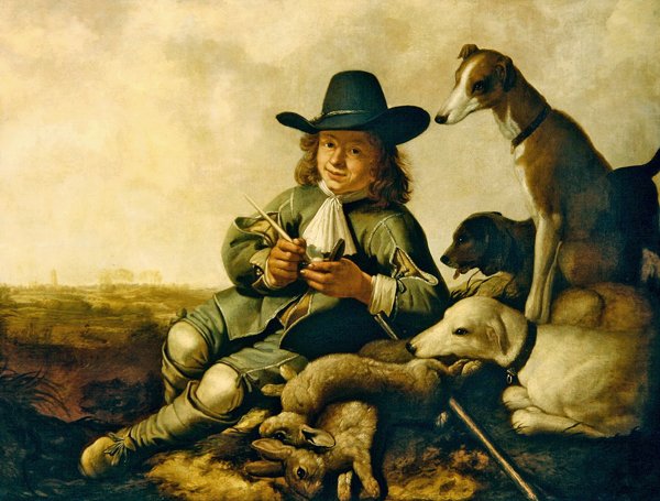 Genç Sporcu (tuval üzerine yağlı boya) by Aelbert Cuyp