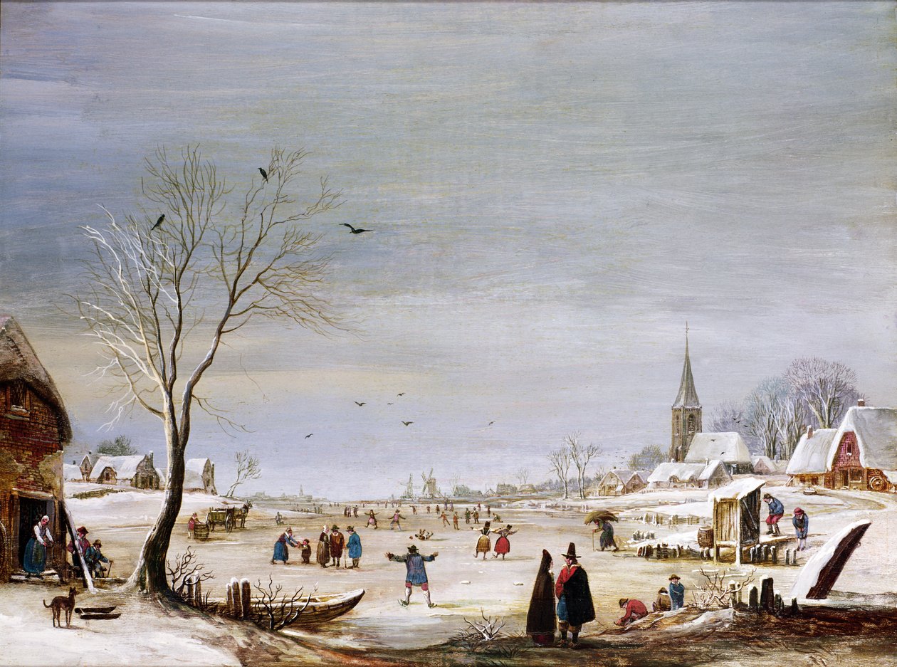 Kış Manzarası by Aert van der Neer