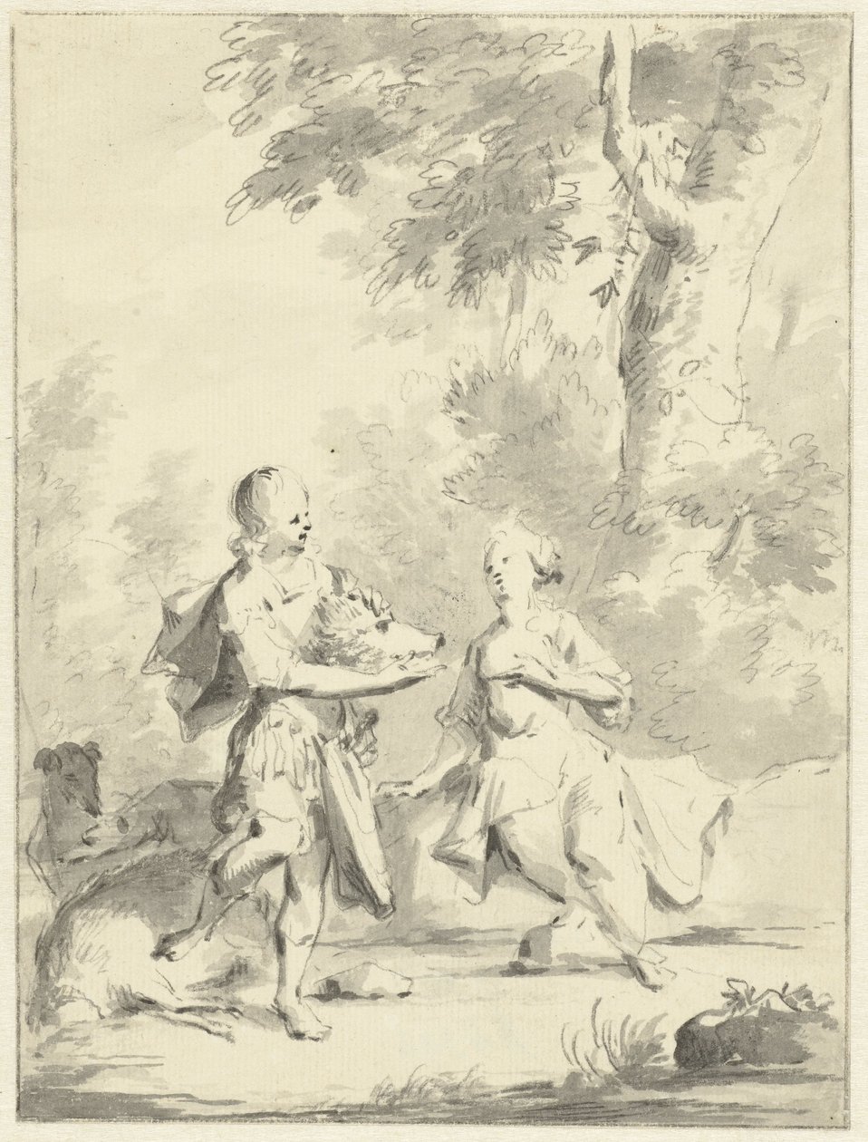 Meleager, Atalante