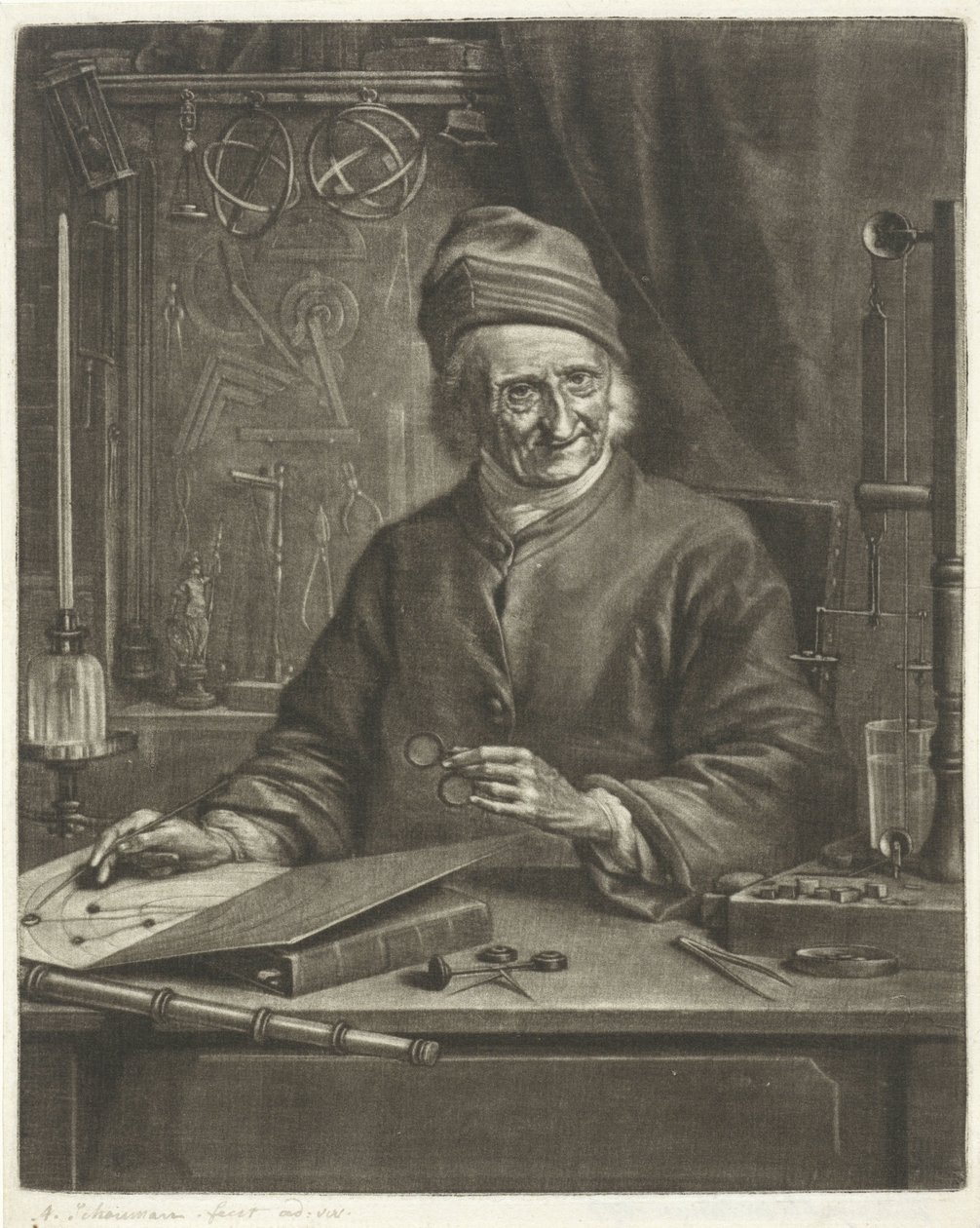 Portre Bir Arnold Marcel by Aert Schouman