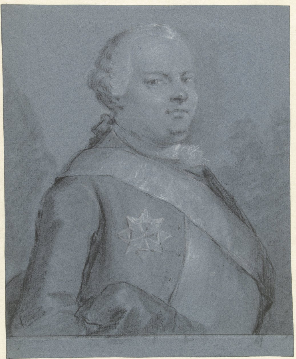 Brunswick-Wolfenbüttel Louis Ernst Dükü portresi by Aert Schouman