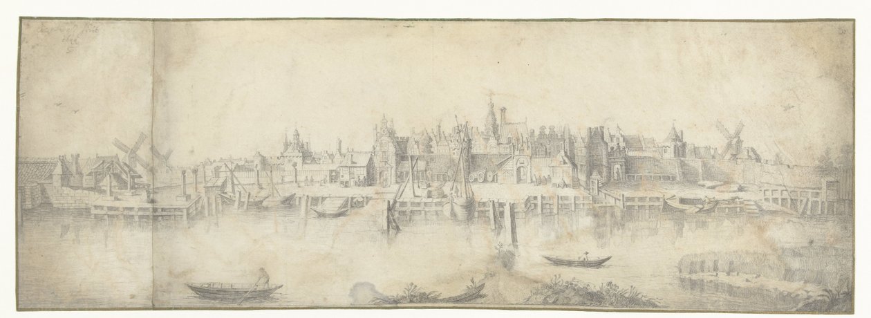 Gouda'nın görünümü by Aert van Waes