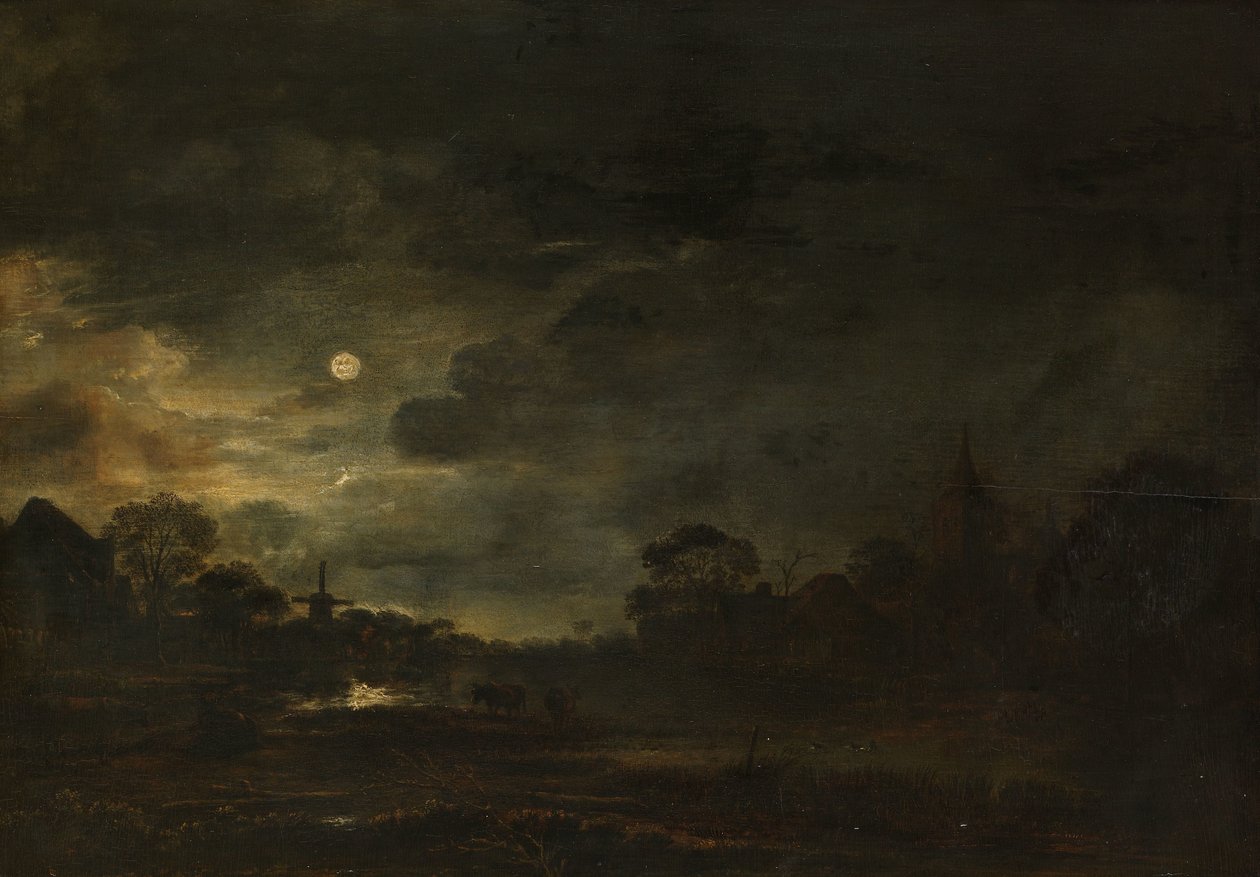 Mehtap Manzarası by Aert van der Neer