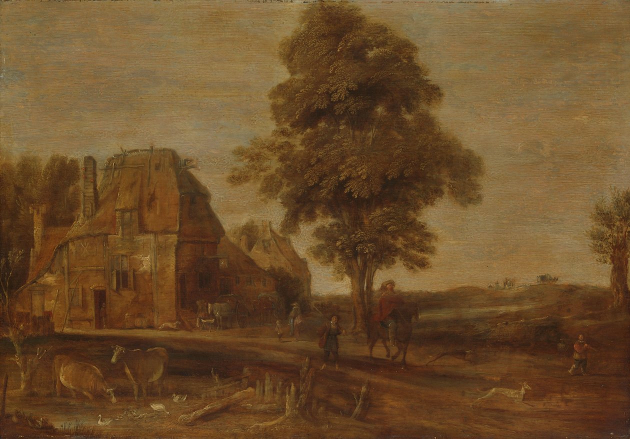 Hanlı Manzara by Aert van der Neer