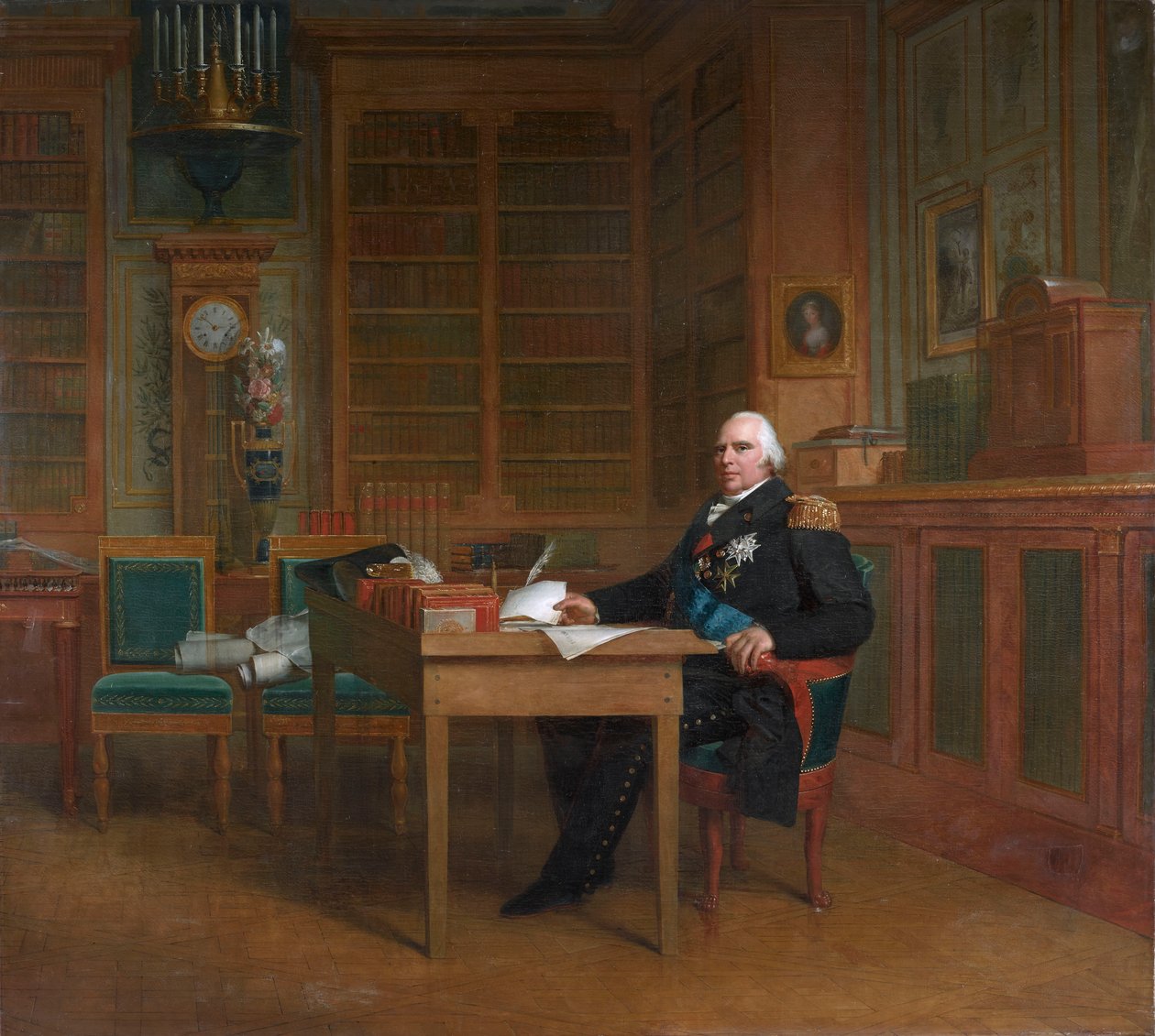 Kral Louis XVIII, Tuileries Sarayı