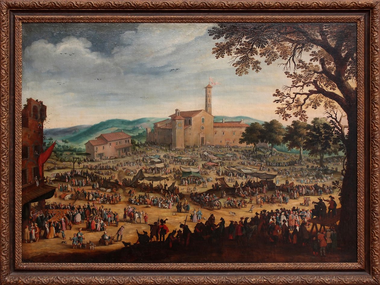 Impruneta fuarı by After Jacques Callot