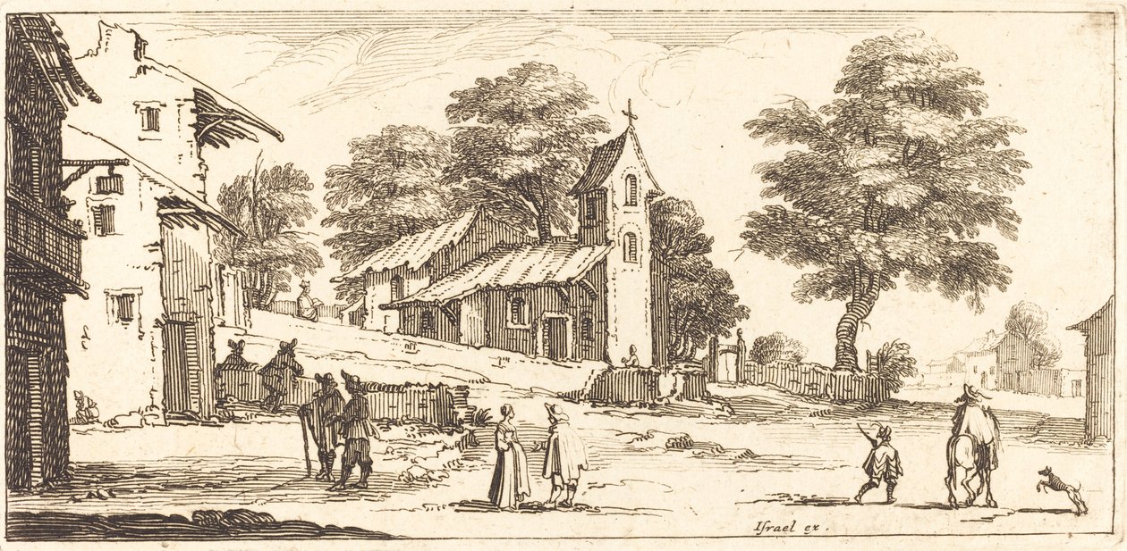 Kilise by After Jacques Callot
